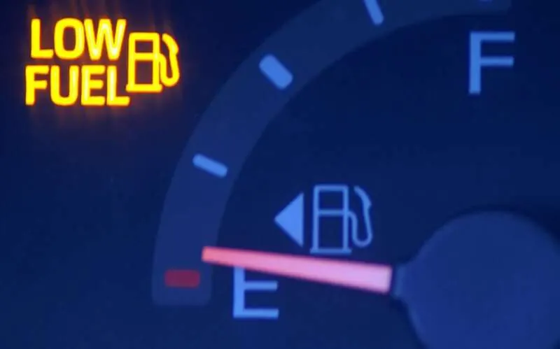 Le compteur est au plus bas, une image illustrant la volonté épuisée